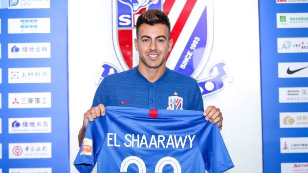 Tiền đạo Stephan El Shaarawy không để lại nhiều dấu ấn chuyên môn tại Shanghai Shenhua.