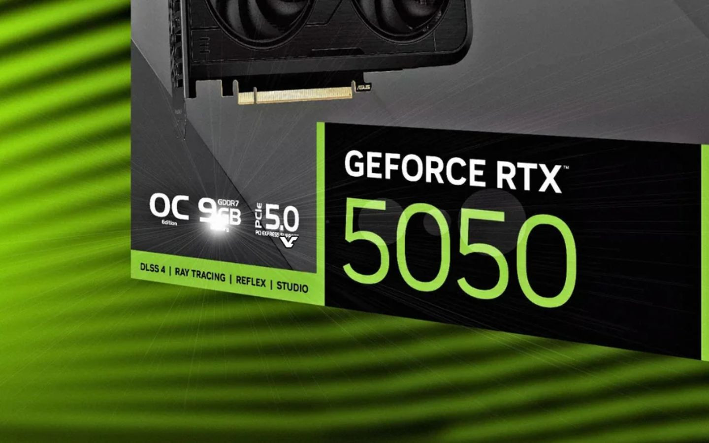 Card đồ họa Nvidia RTX 5050 với nâng cấp bộ nhớ GDDR7