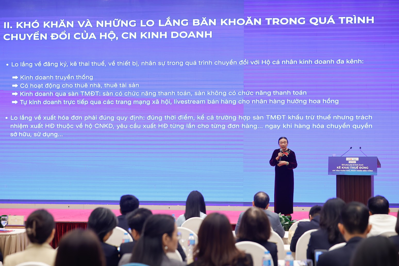 Việc chuyển đổi từ phương pháp thuế khoán sang phương pháp kê khai không làm tăng thuế- Ảnh 1.