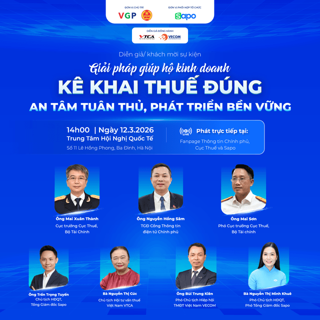 Giải pháp giúp HỘ KINH DOANH KÊ KHAI THUẾ đúng, an tâm tuân thủ, phát triển bền vững- Ảnh 1.