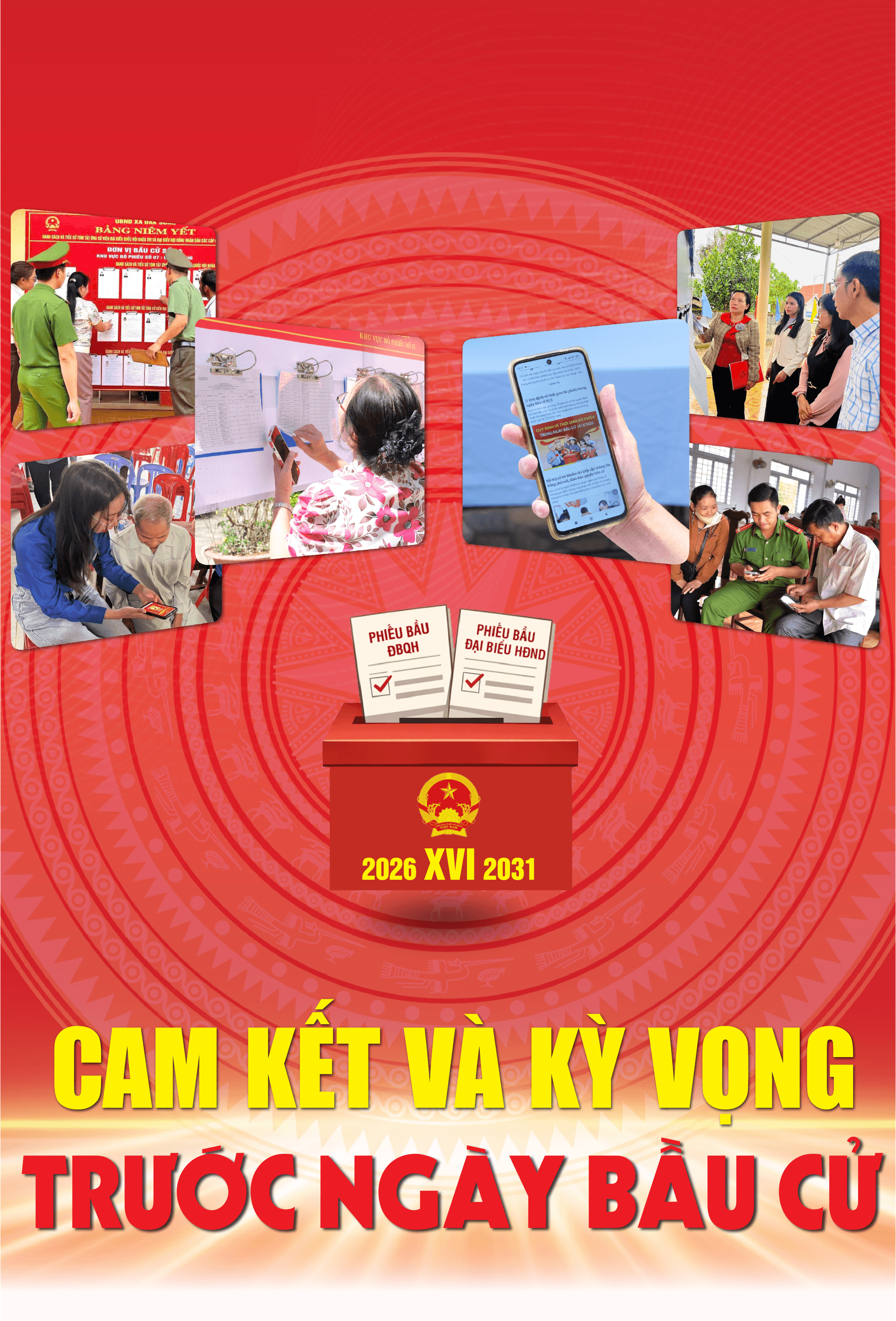 Cam kết và kỳ vọng trước ngày bầu cử