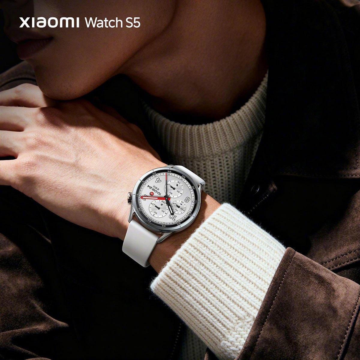 Xiaomi Watch S5 có thiết kế được cải tiến với khung viền thép 316L