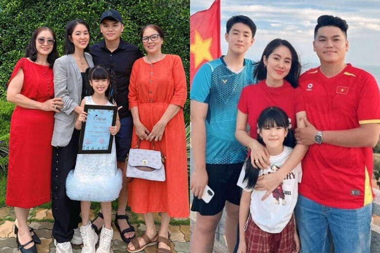 Gia đình Lê Phương được nhiều người ngưỡng mộ bởi luôn đồng hành cùng nhau.