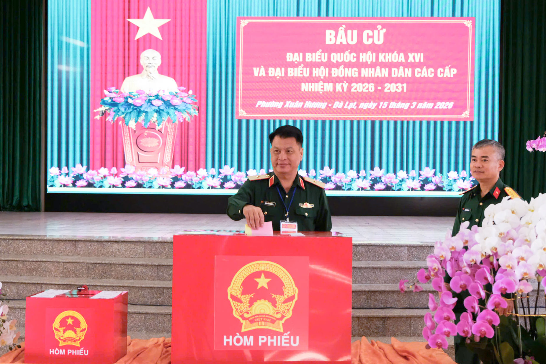 Thiếu tướng Đinh Hồng Tiếng, Ủy viên Ban Thường vụ Tỉnh ủy, Phó Bí thư Đảng ủy Quân sự tỉnh, Chỉ huy trưởng Bộ Chỉ huy Quân sự tỉnh Lâm Đồng
