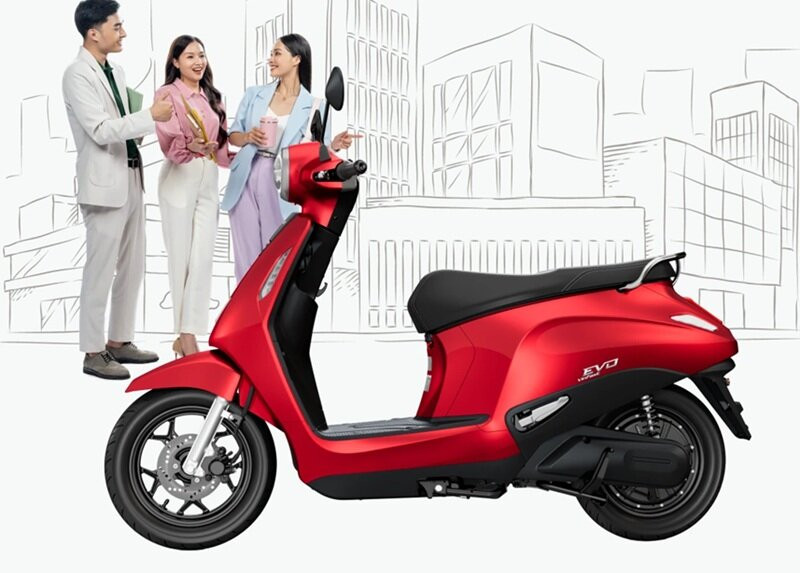 VinFast Evo phiên bản đổi pin với kiểu dáng cổ điển