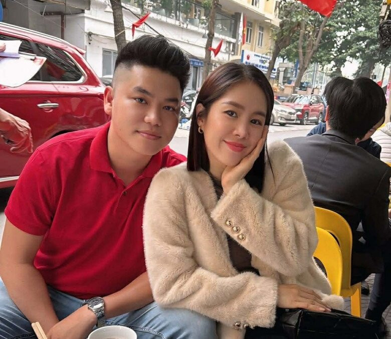 Trung Kiên luôn là điểm tựa vững chắc ủng hộ sự nghiệp diễn xuất của Lê Phương.
