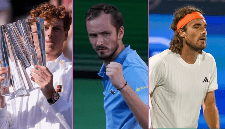 Jannik Sinner sau danh hiệu Indian Wells chỉ còn kém ngôi đầu bảng 2.150 điểm