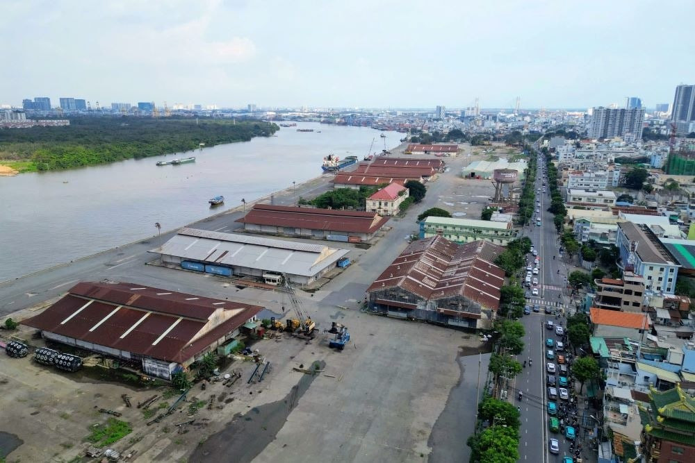 Quy hoạch khu bến cảng Nhà Rồng - Khánh Hội với diện tích gần 40ha tại TP.HCM