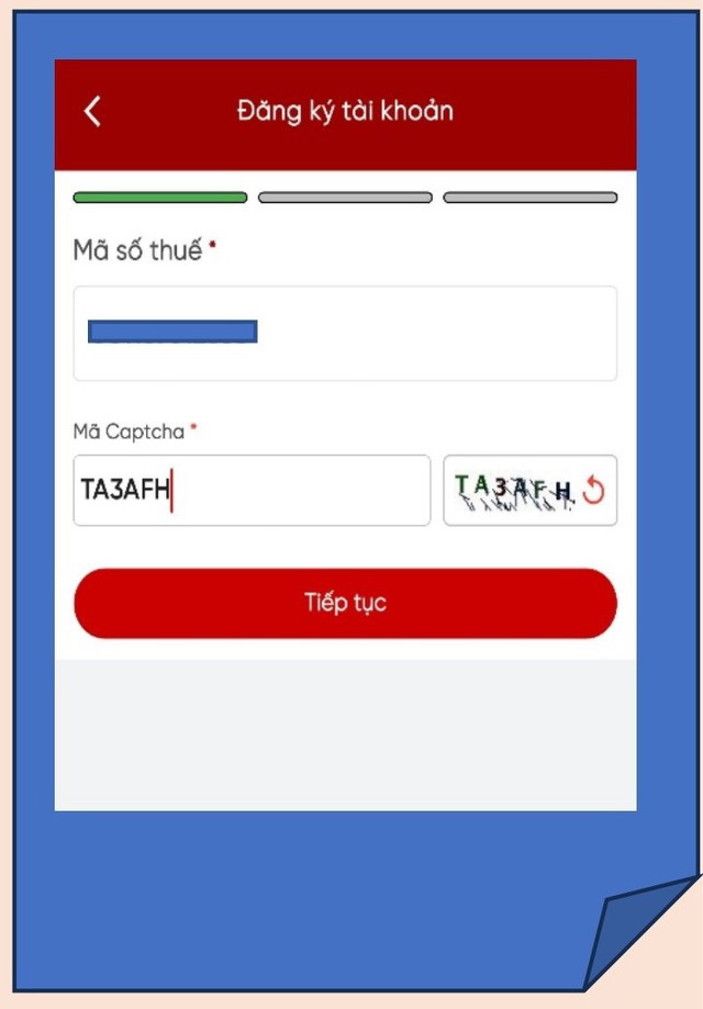 HƯỚNG DẪN ĐĂNG KÝ TÀI KHOẢN THUẾ - Ảnh 3.