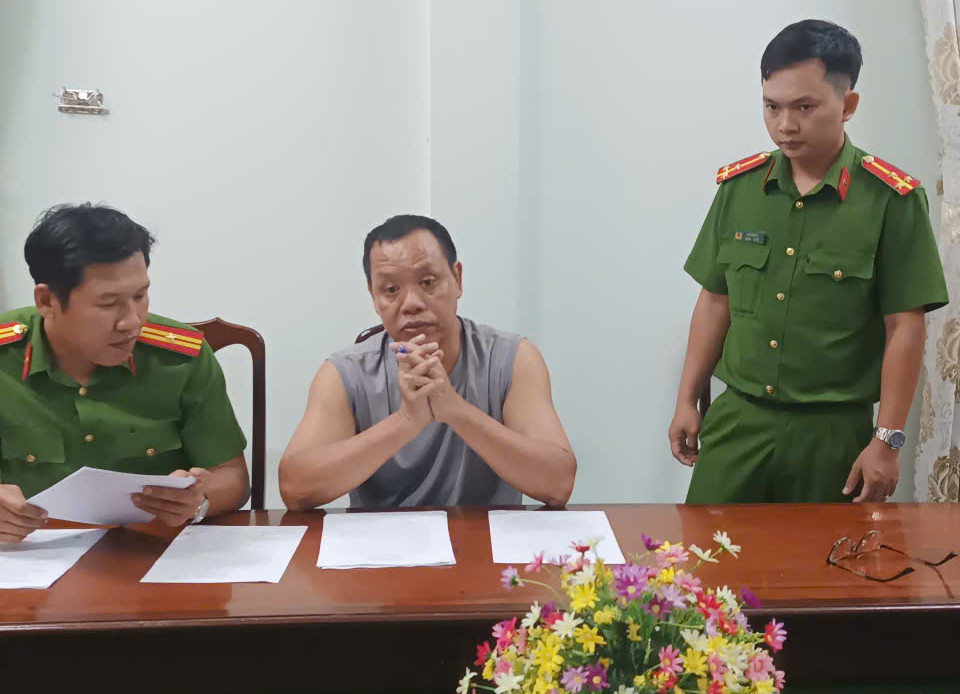 Cơ quan Công an làm việc với đối tượng Bành Bảo Ngọc.