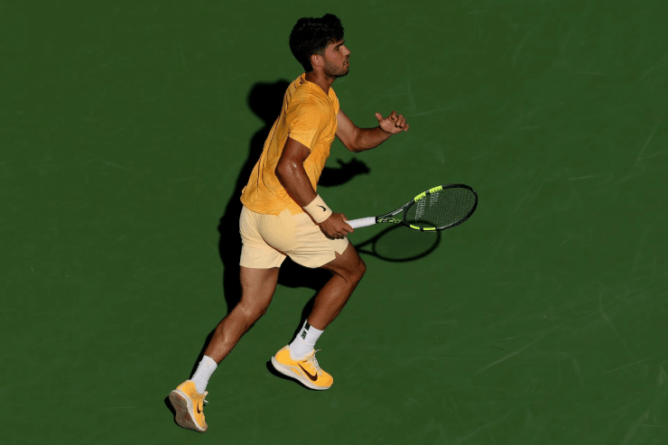 Carlos Alcaraz thi đấu tại Miami Open 2026