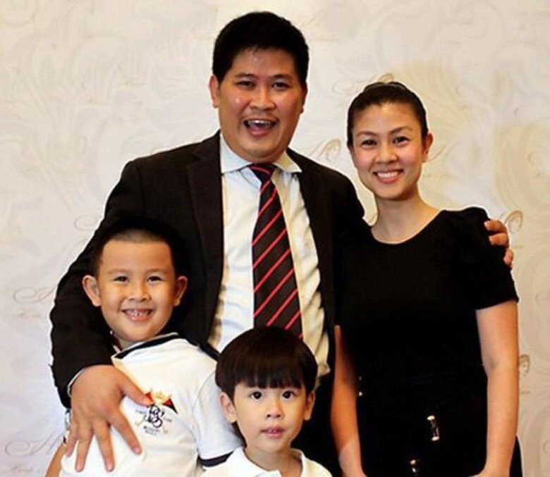 Phước Sang và Kim Thư thuở còn mặn nồng.