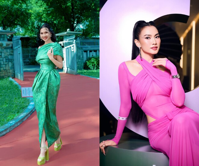 Siêu mẫu Anh Thư giữ vững phong độ nhan sắc ở tuổi ngoài 40.
