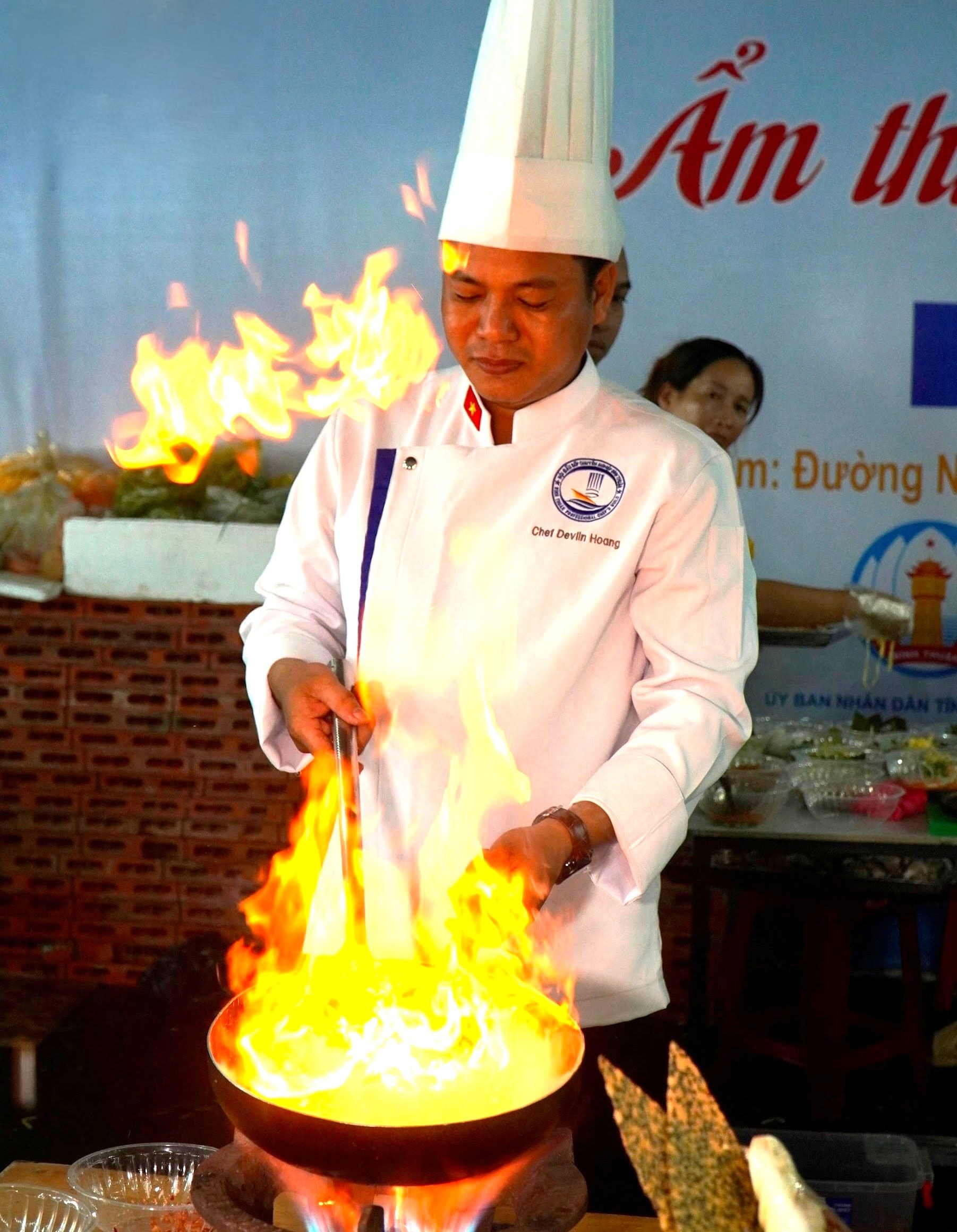 Nguyen Hoang Nghi úr, a Binh Thuan Chefs Association alelnöke