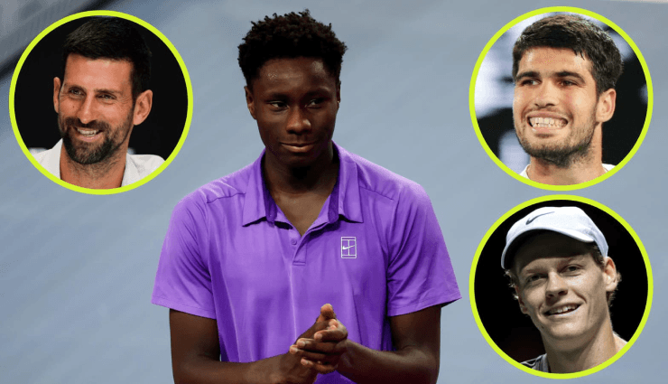 Moise Kouame thần tượng Novak Djokovic
