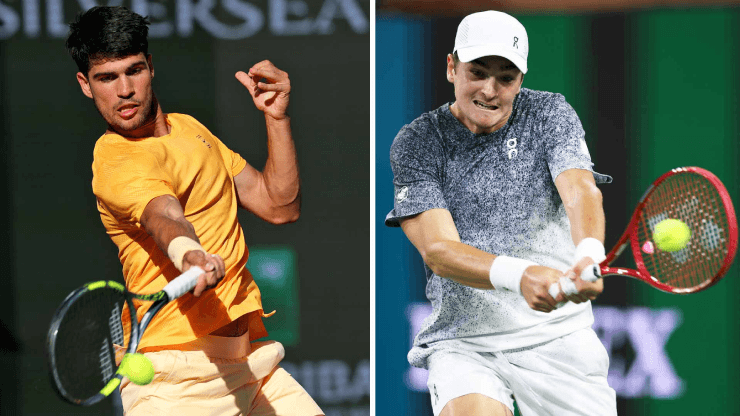 Carlos Alcaraz và Joao Fonseca trong lần đầu chạm trán tại Miami Open 2026
