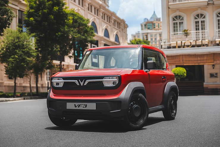 VinFast VF 3 cạnh tranh cùng Wuling Hongguang Mini EV