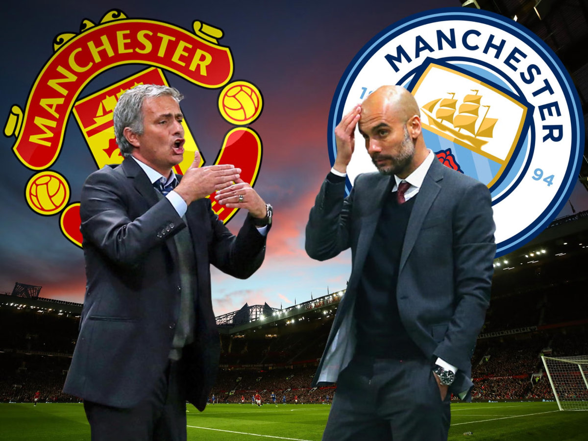 Cuộc đối đầu tại Anh giữa Pep Guardiola và Jose Mourinho.