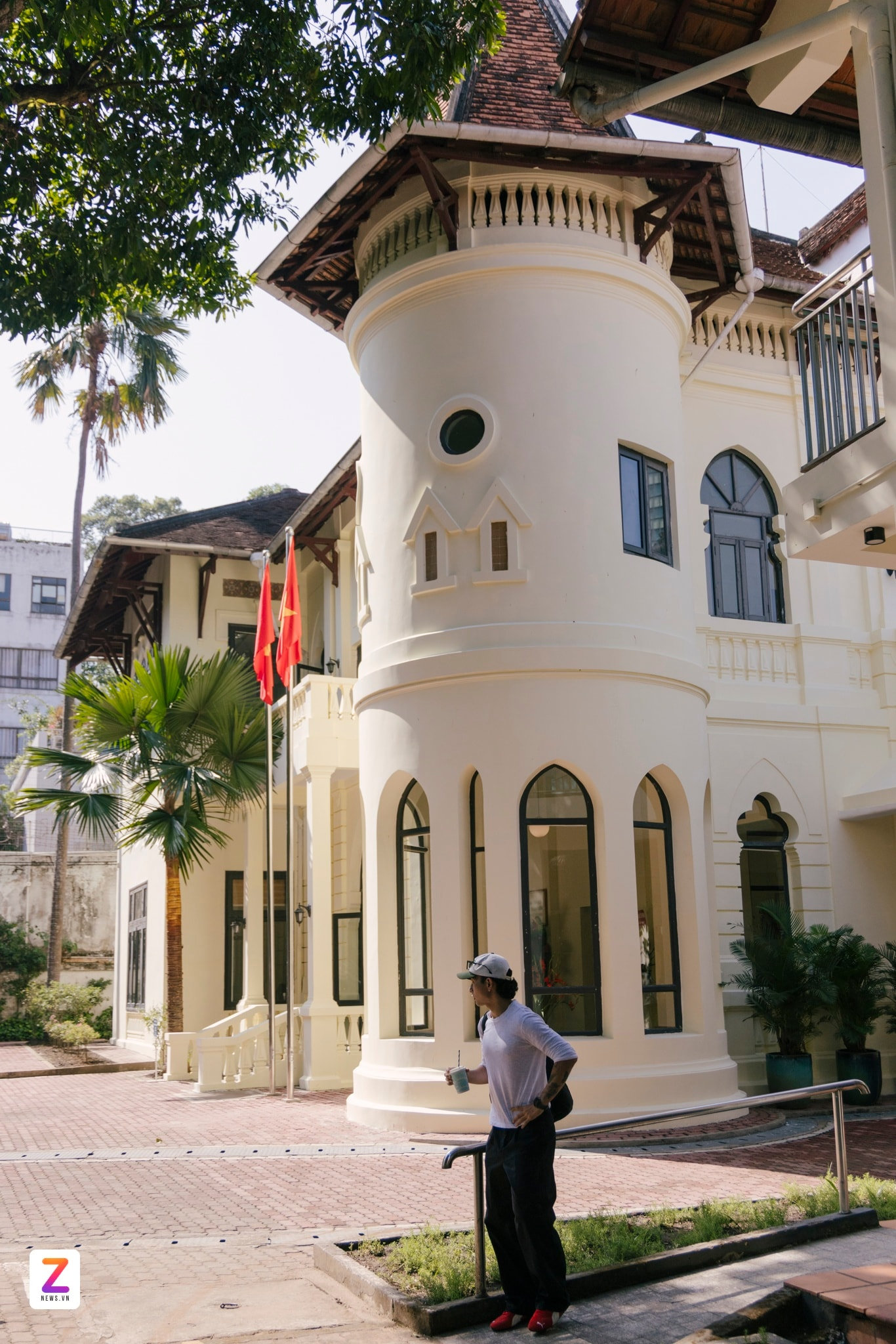Kiến trúc độc đáo của căn biệt thự cổ được kỳ vọng trở thành điểm đến thu hút giới trẻ TP.HCM.