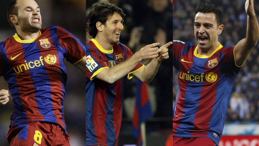 Real Madrid bất lực trước sức mạnh tiki taka của Barcelona.