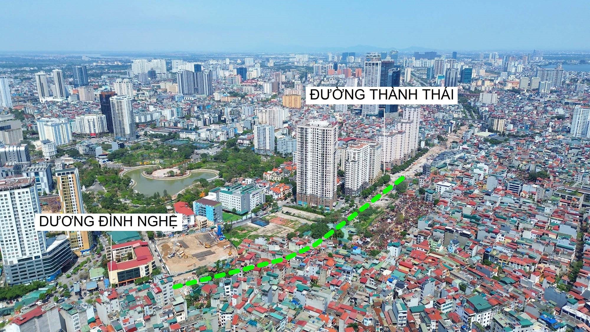 Đoạn Vành đai 2,5 Khu đô thị mới Dịch Vọng - Dương Đình Nghệ