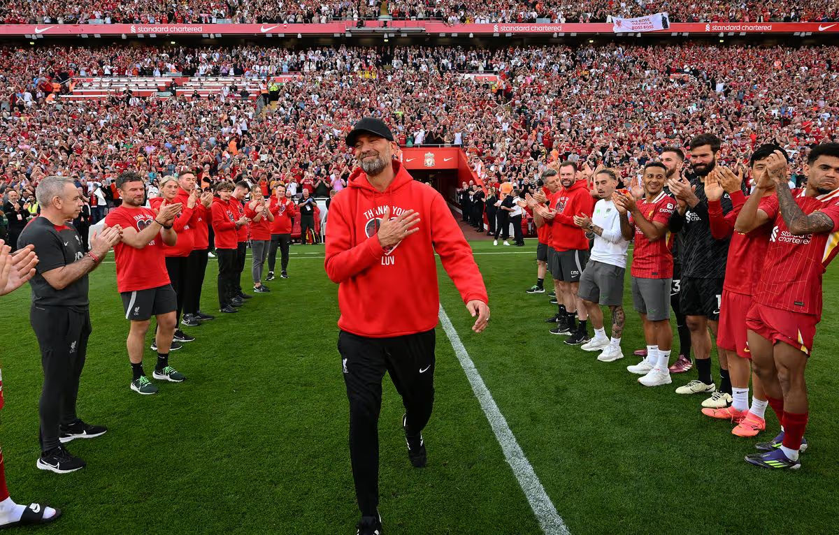 Ngày Klopp rời Liverpool.