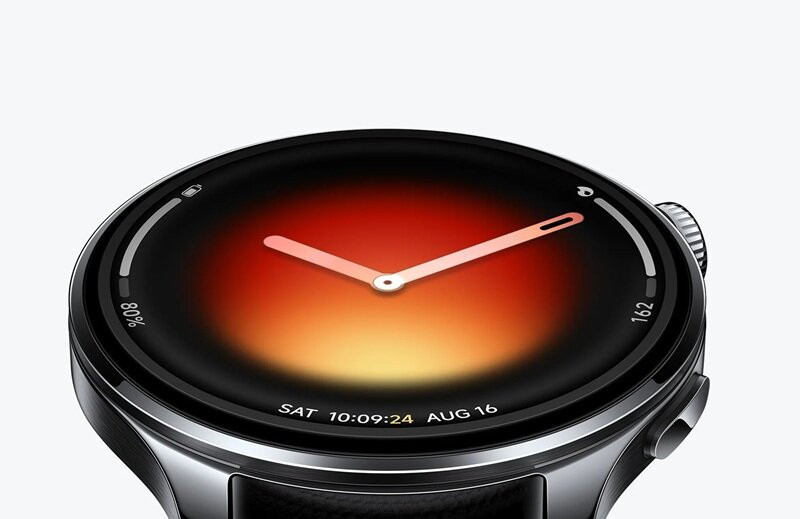 Màn hình AMOLED trên Xiaomi Watch 5 hiển thị sắc nét