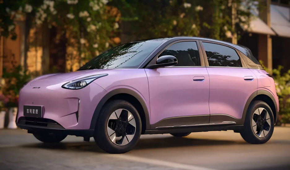 Không gian nội thất hiện đại trên Geely EX2