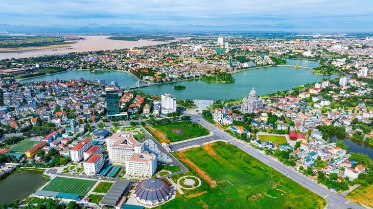 Một góc không gian đô thị tại tỉnh Phú Thọ hiện nay