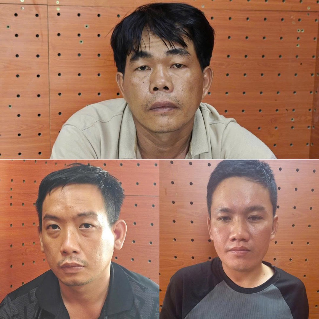 Ba đối tượng Hồ Văn Thái, Lê Nguyễn Phước Thiên và Lê Văn Nghĩa bị làm rõ trong vụ cướp giật tại Cần Thơ