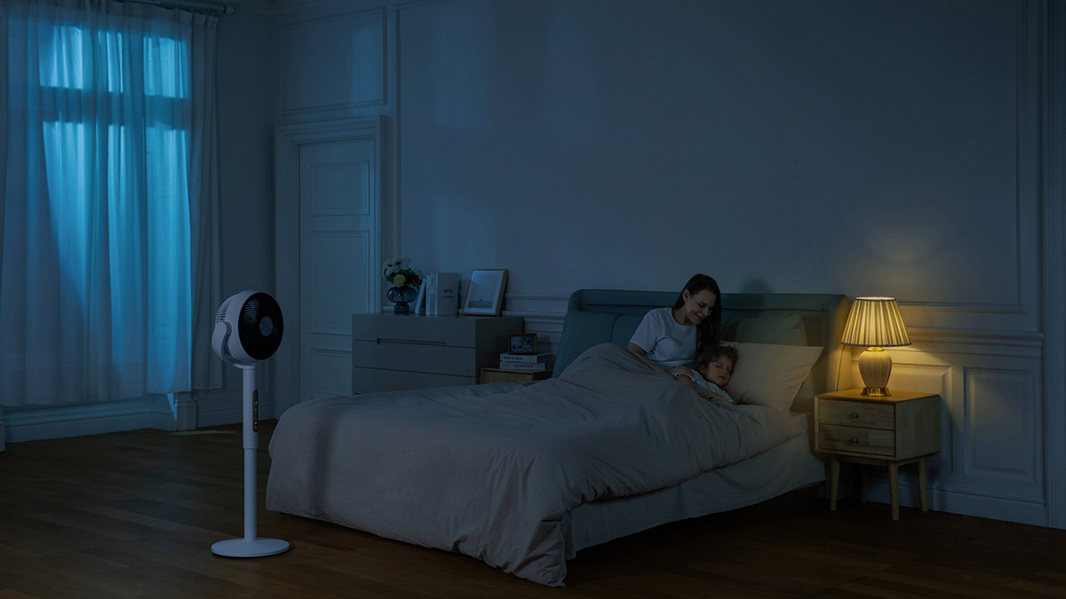 Thiết kế linh hoạt và độ ồn thấp của quạt Levoit 22.9 cm