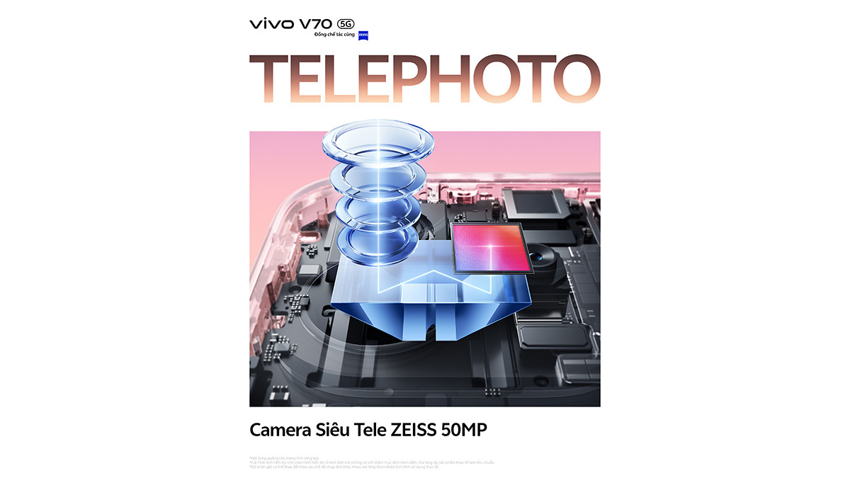 Trải nghiệm nhiếp ảnh trên vivo V70