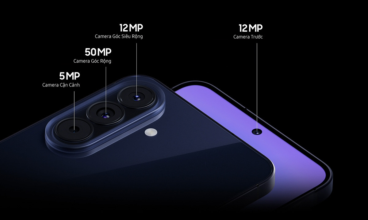 Thông số chi tiết hệ thống camera trên Samsung Galaxy A57