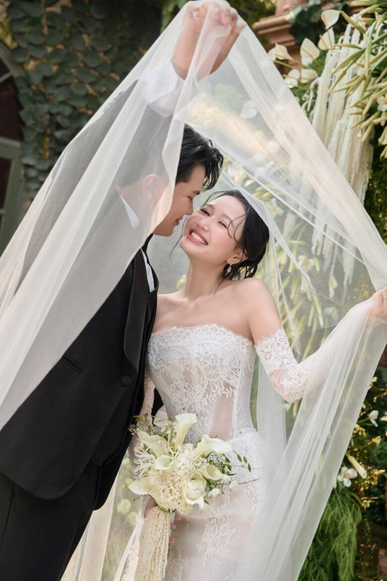 Ảnh cưới của Nhung Gumiho và Andiez Nam Trương.