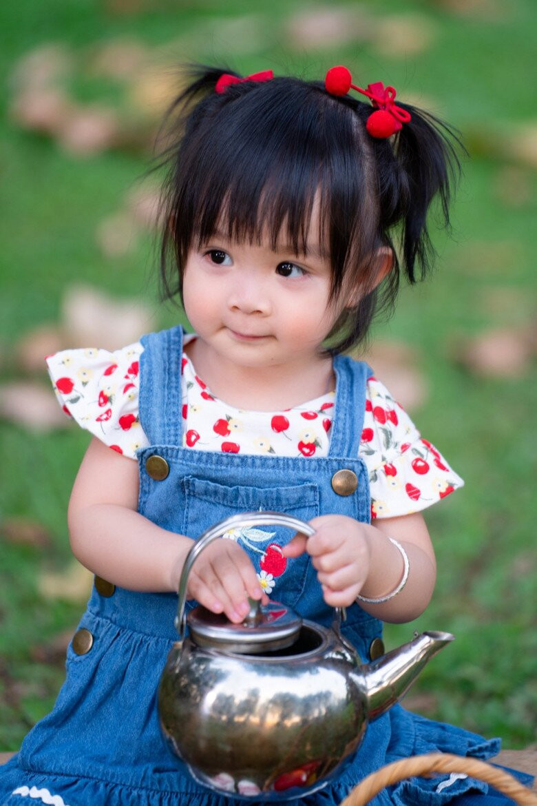 Con gái của Kha Ly và Thanh Duy.