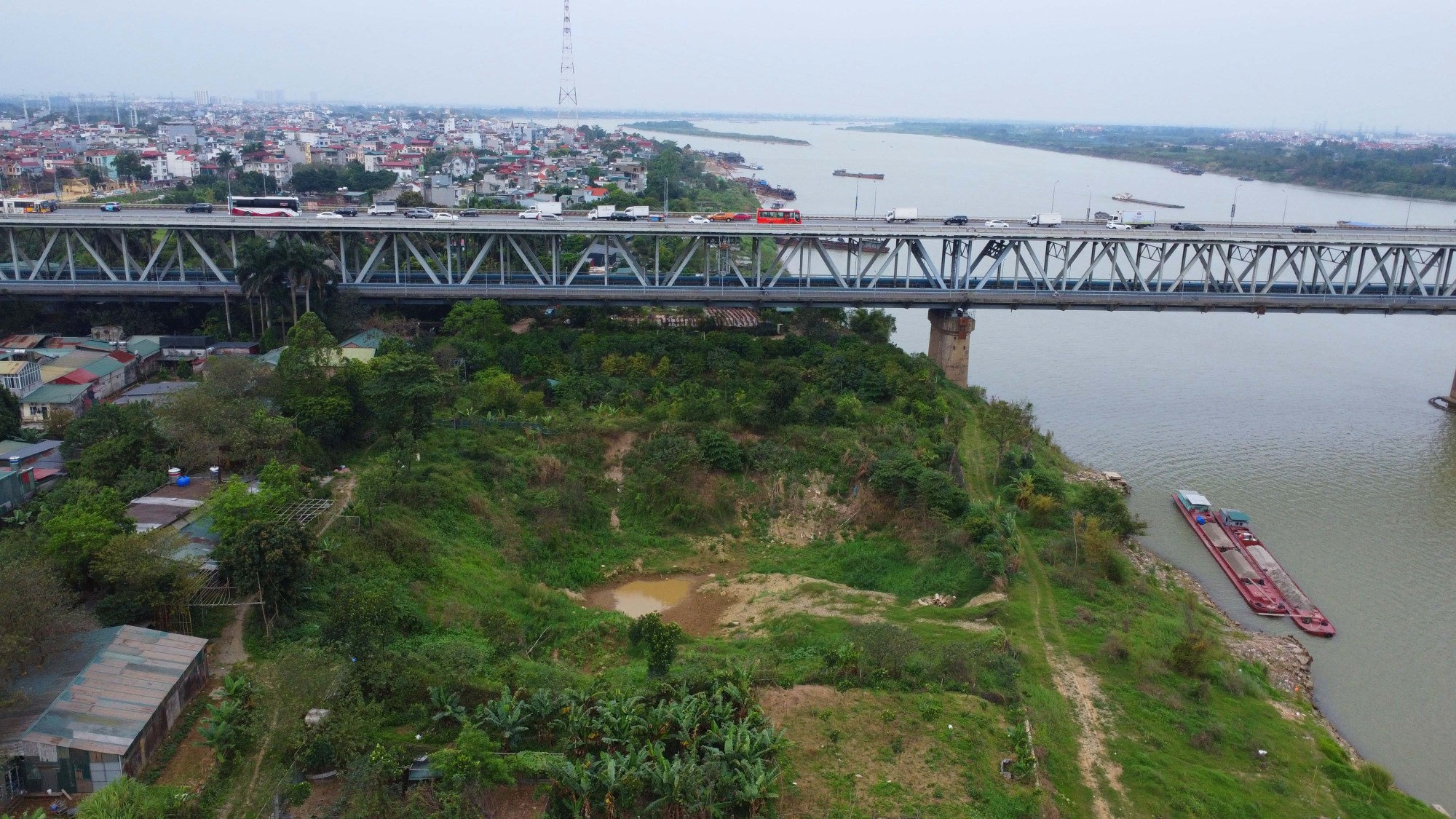 Vị trí quy hoạch dự án ven sông Hồng