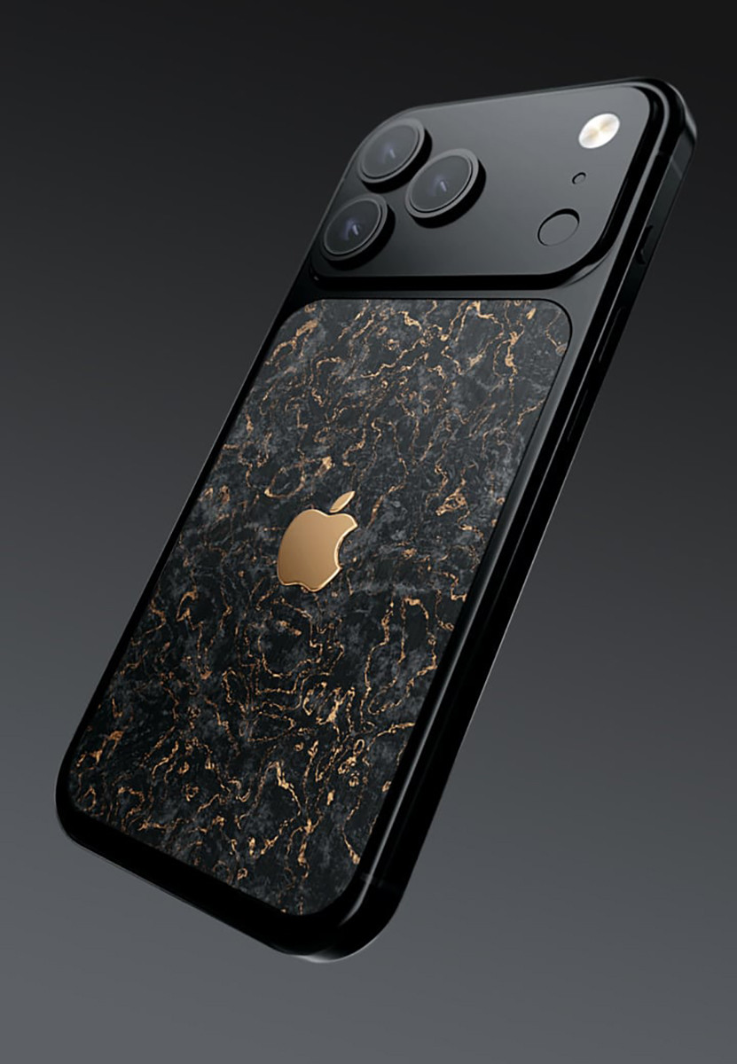 Phiên bản iPhone 17 Pro Black Apple và Golden Apple