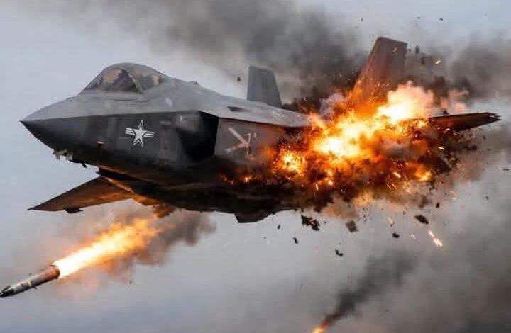 Máy bay chiến đấu thế hệ mới F-35 tham gia chiến dịch.