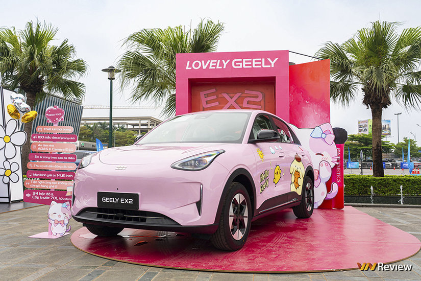 Geely EX2 sở hữu doanh số ấn tượng tại thị trường nội địa Trung Quốc
