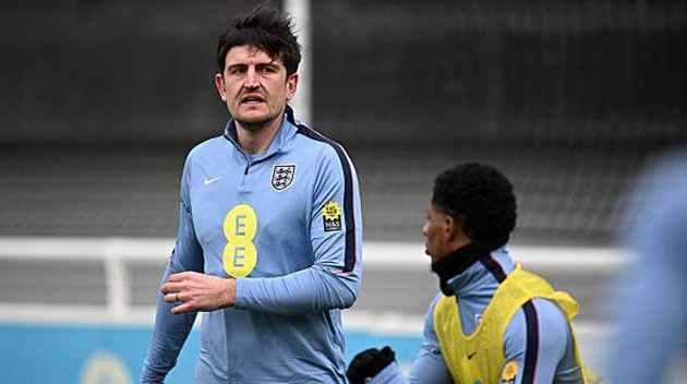 Harry Maguire quay trở lại đội tuyển Anh để đá chính.