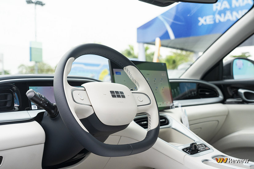 Không gian nội thất hiện đại của Geely EX2 phiên bản Max