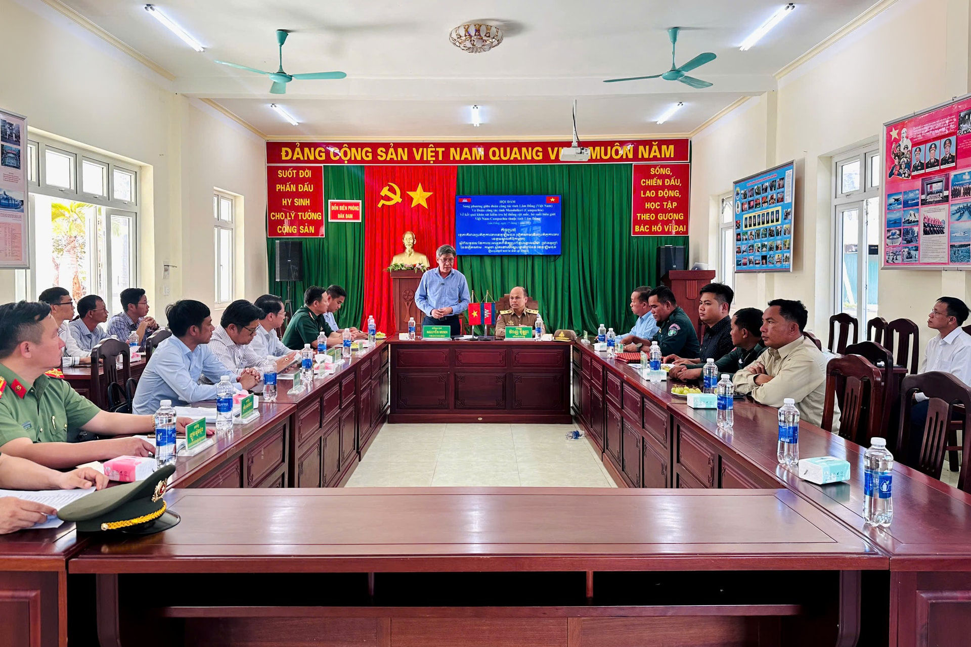 Toàn cảnh Hội đàm song phương Lâm Đồng - Mondulkiri về công tác bảo vệ biên giới