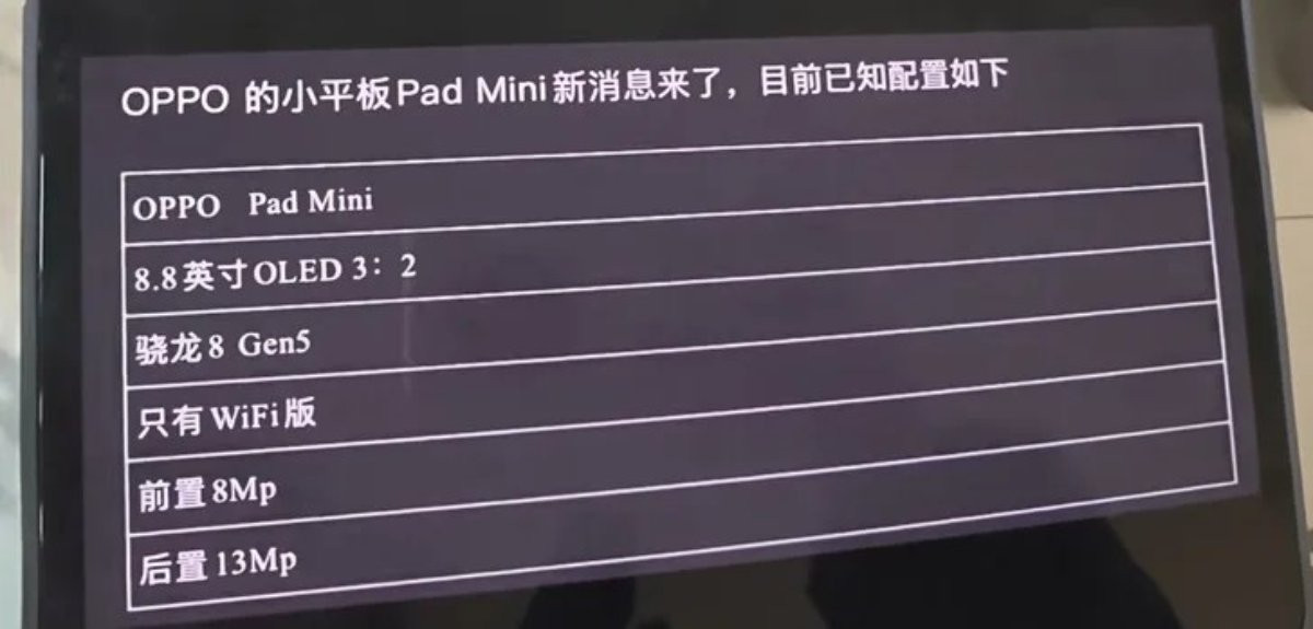 OPPO Pad Mini sở hữu cấu hình mạnh mẽ