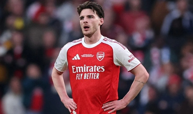 Declan Rice rời trại tập trung ĐT Anh để trở lại Arsenal dưỡng thương