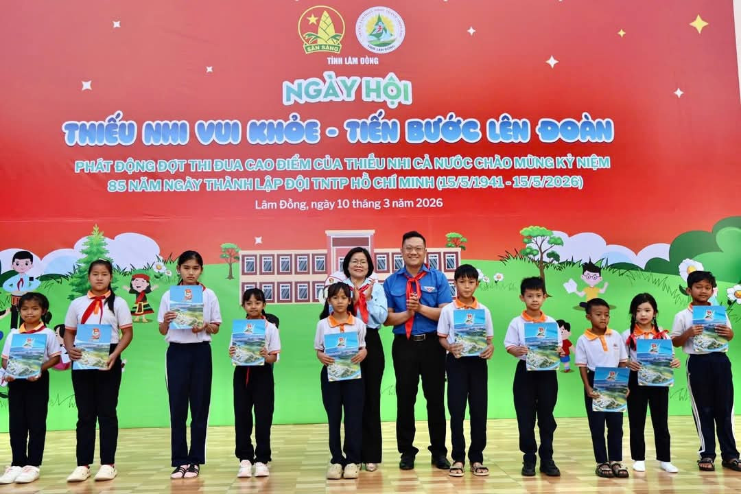 Các hoạt động trong Ngày hội “Thiếu nhi vui khỏe – Tiến bước lên Đoàn” góp phần tạo không khí sôi nổi trong phong trào thiếu nhi tại Lâm Đồng.