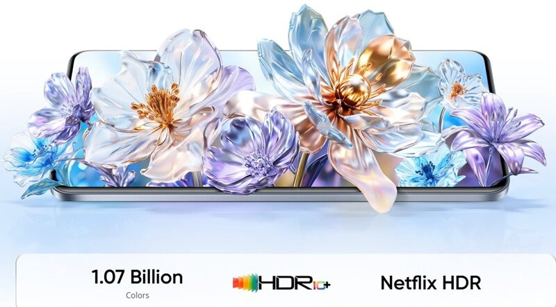Màn hình AMOLED 144Hz của Realme P4 Power 5G