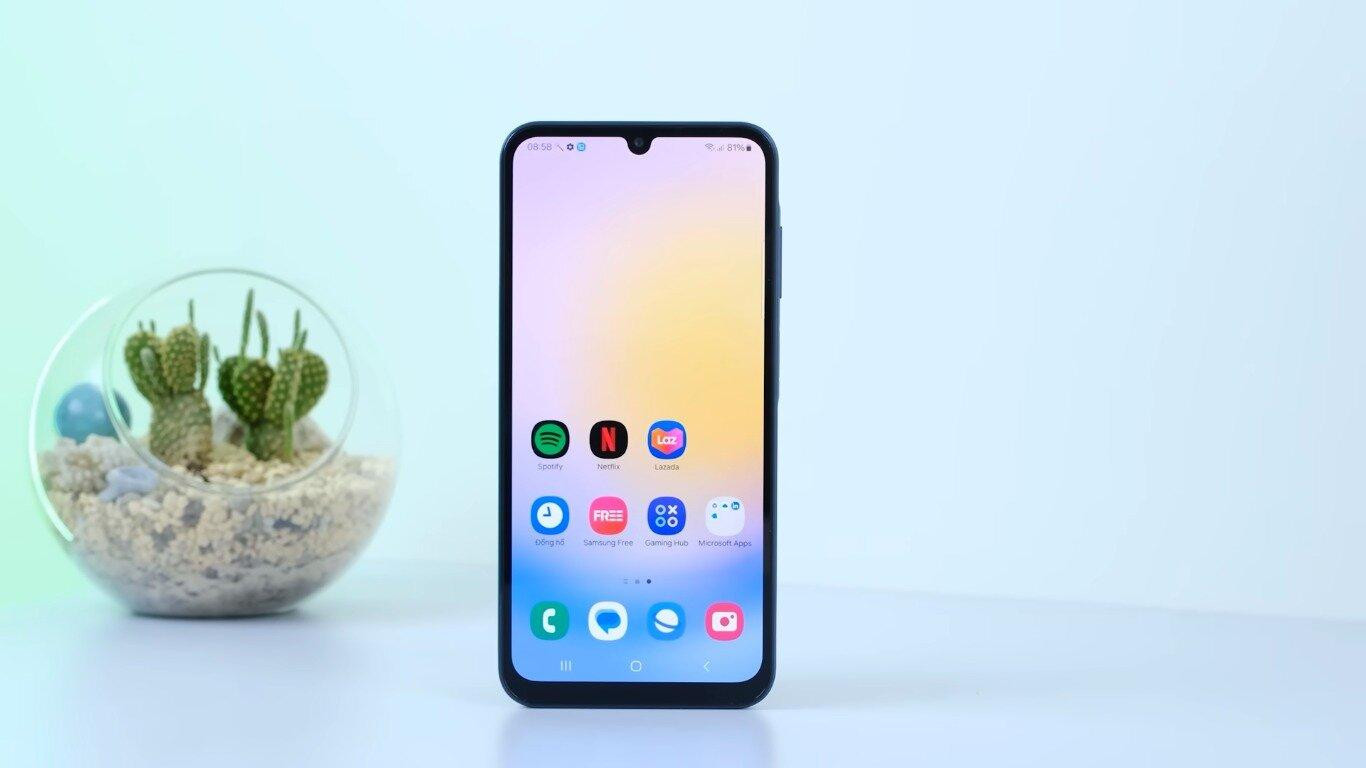 Samsung Galaxy A25 – Đồ họa sắc nét, âm thanh sống động