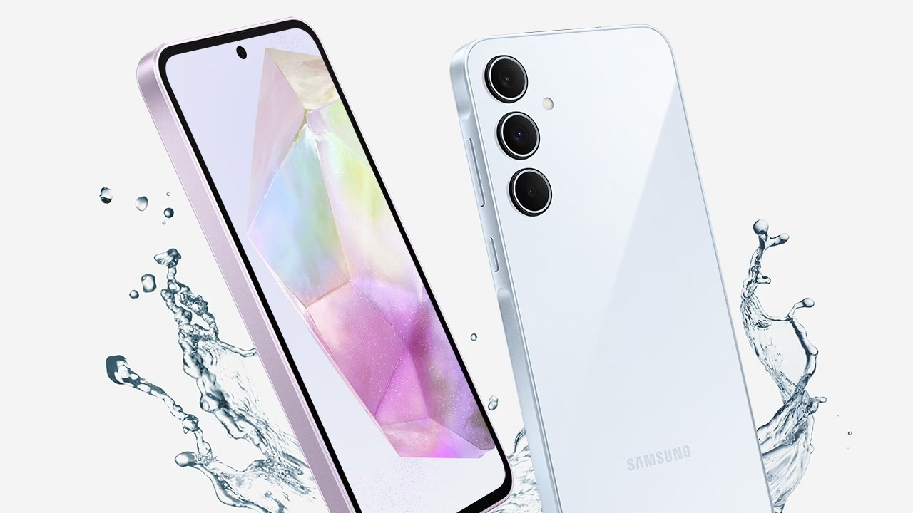 Samsung Galaxy A35 5G – Chụp đêm sắc nét, kháng nước bền bỉ