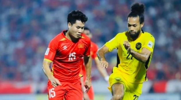Trương Tiến Anh nổi bật trong trận đấu với Malaysia tại FIFA Days 2026.
