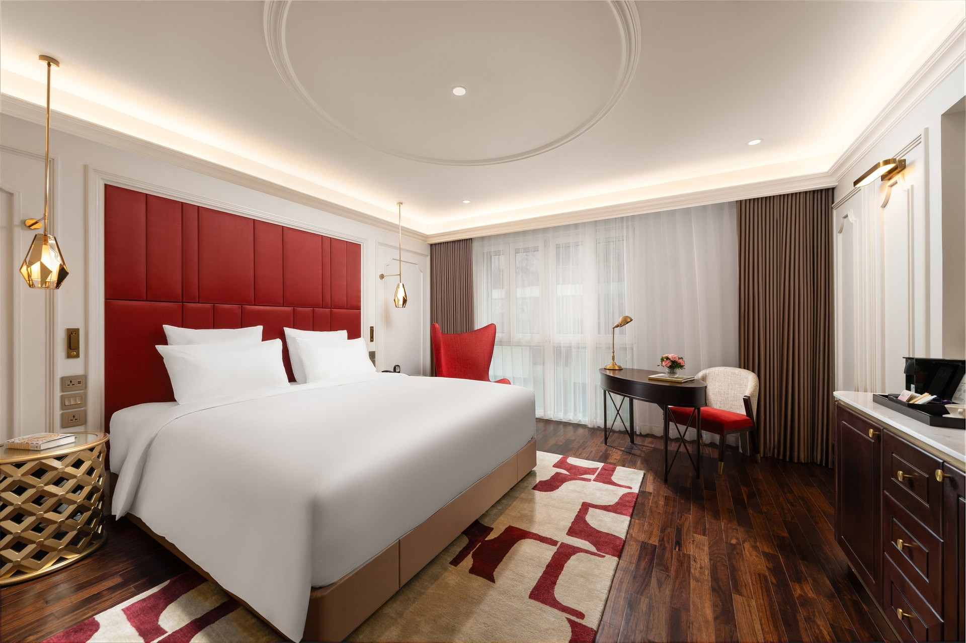 Mẫu phòng ngủ hiện đại sau khi được nâng cấp thiết kế.